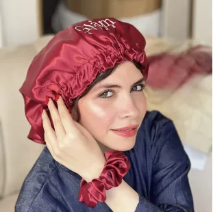 Glam Elastic satin bonnet