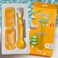 Epilia comfort body razor 5 blades
