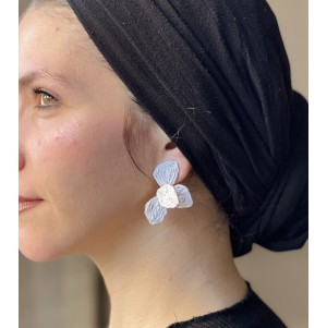 White Patels Earings